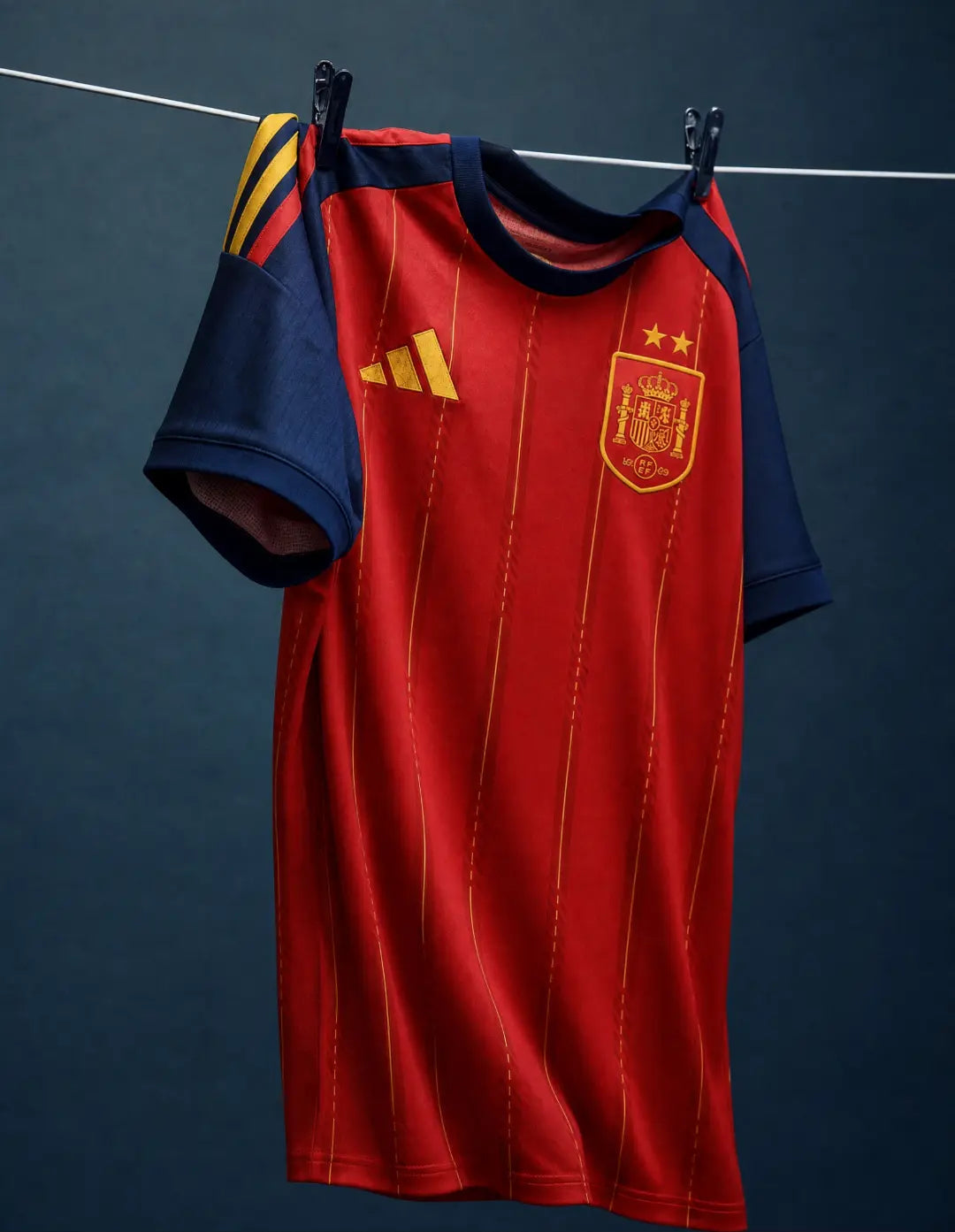 Spain Home jersey player version with 2 star