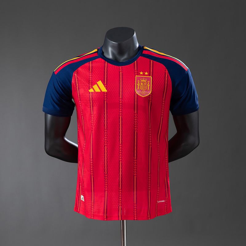 Spain Home jersey player version with 2 star