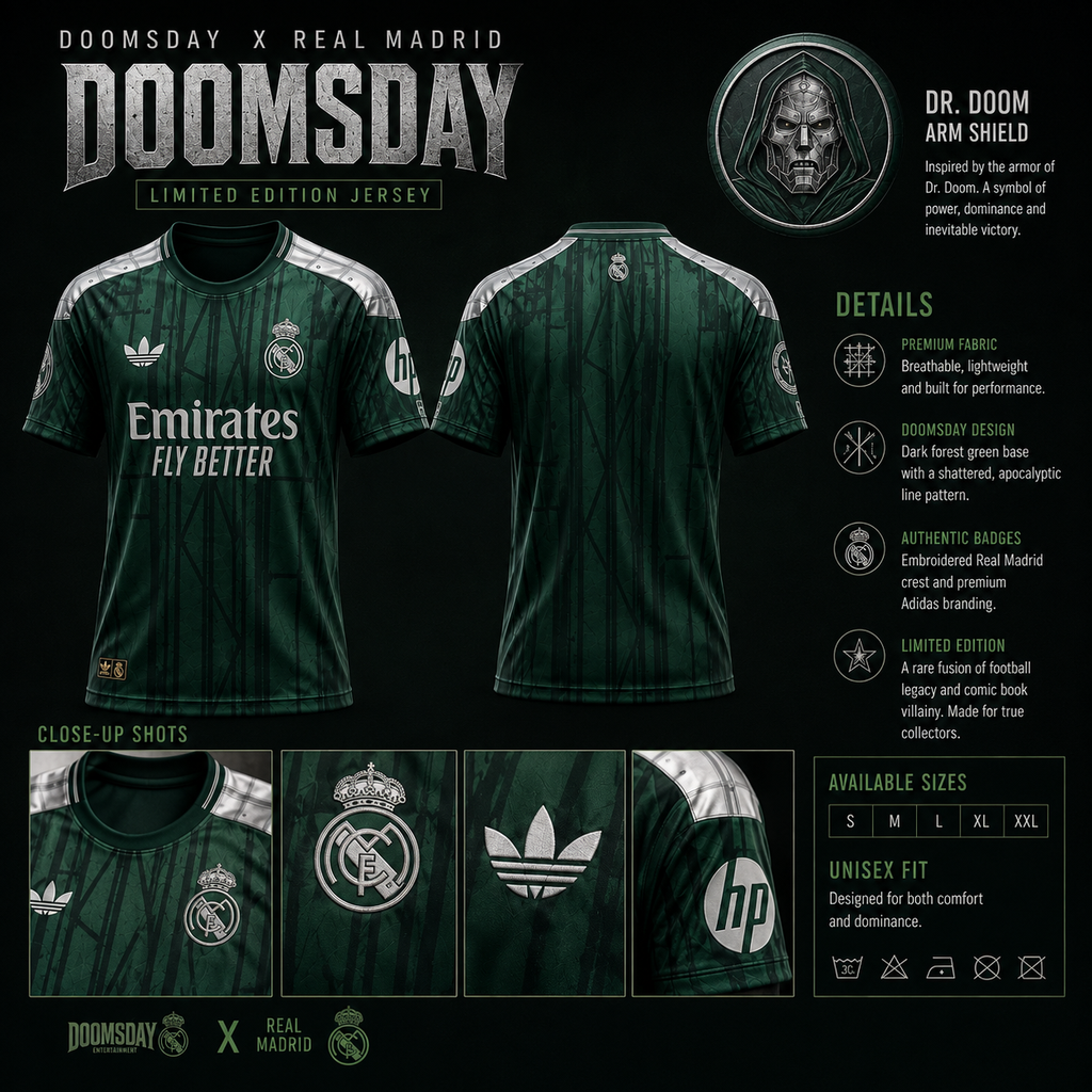 Doomsday X Real Madrid Jersey
