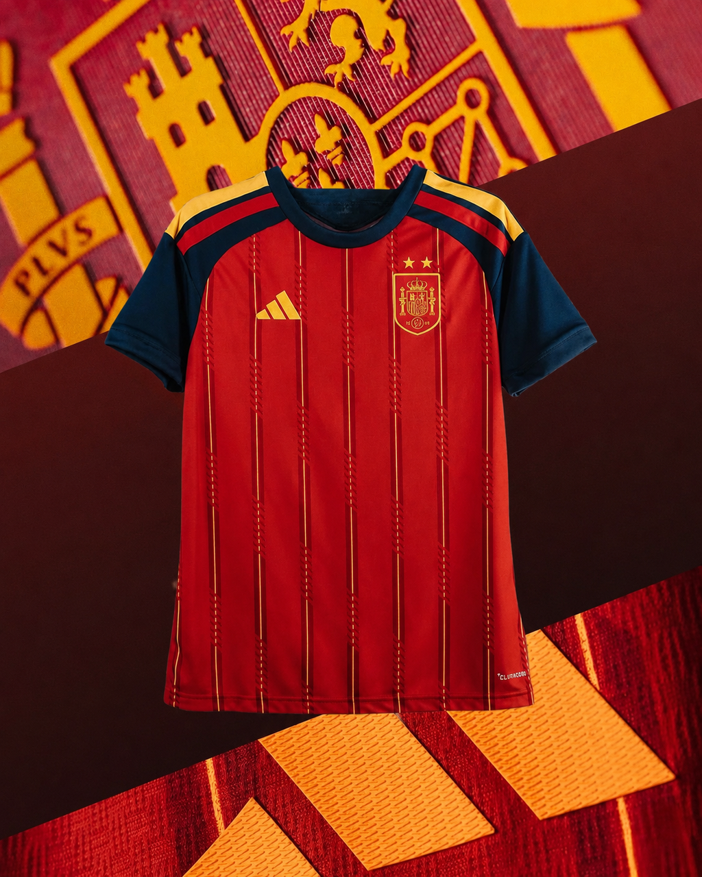 Spain home jersey exclusive edition with 2 star