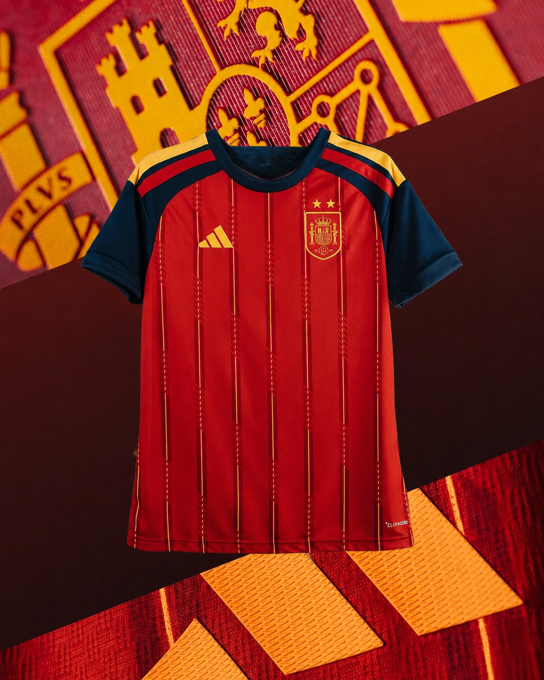 Spain home jersey exclusive edition with 2 star