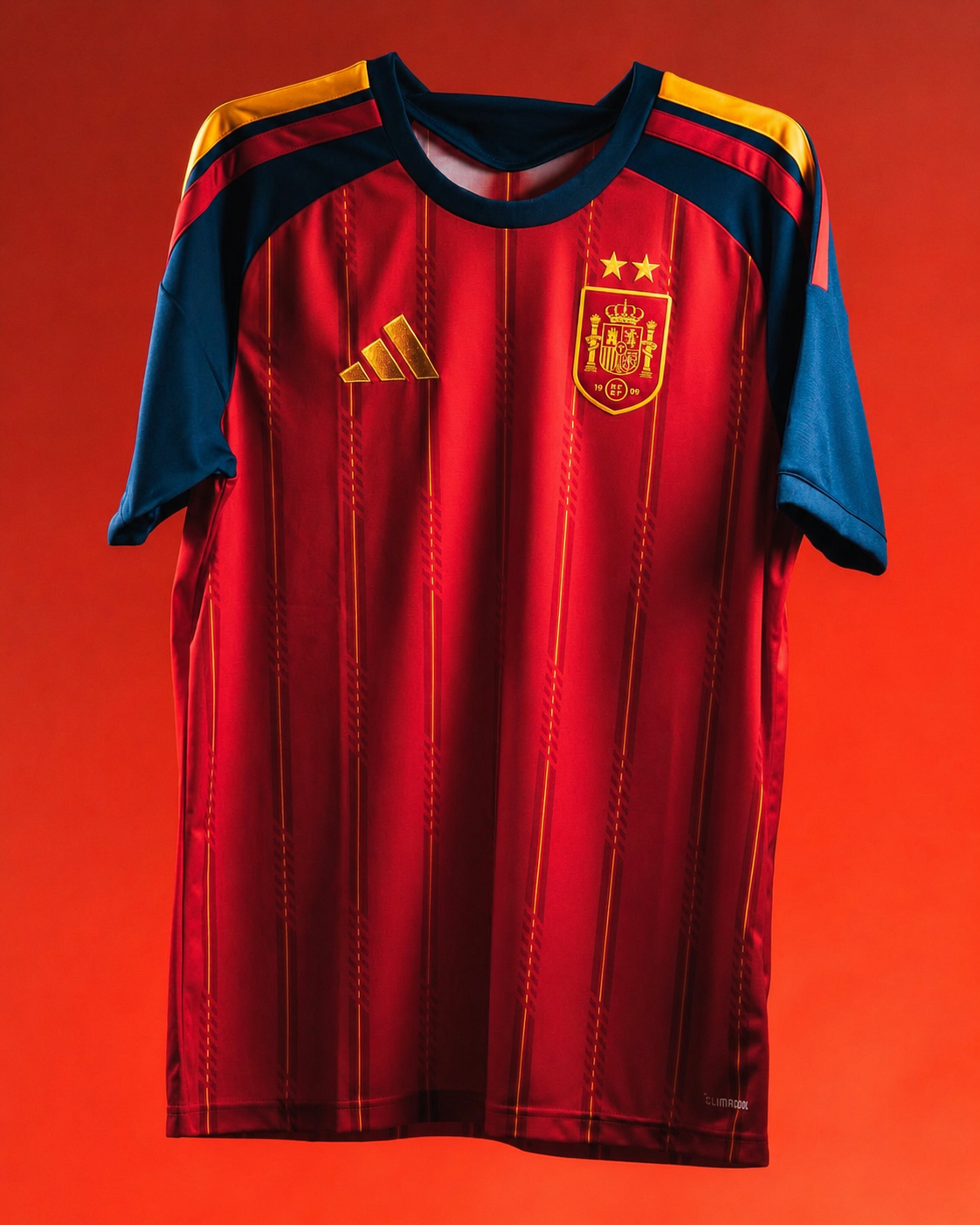 Spain home jersey exclusive edition with 2 star