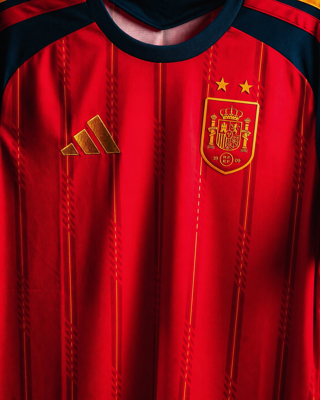 Spain home jersey exclusive edition with 2 star
