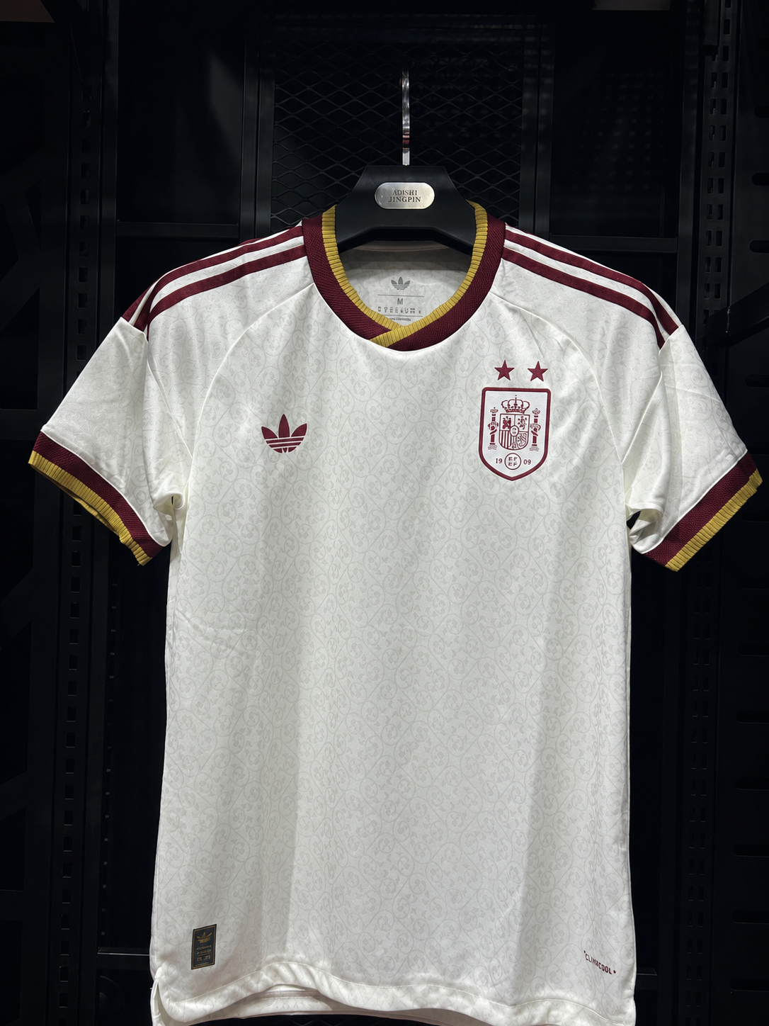 spain away exclusive jersey with 2 star