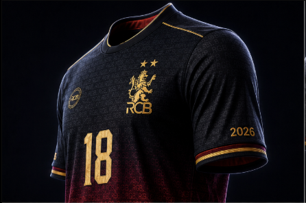 FORXA — RCB × VIRAT 18 CUSTOMIZED JERSEY