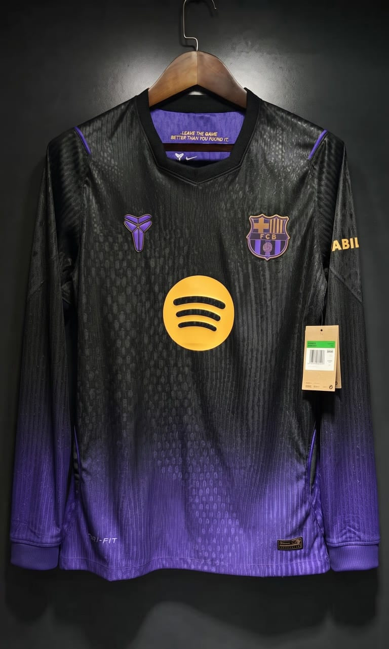 Barcelona Away 26/27 - Embroidery logo with Full Sleeve