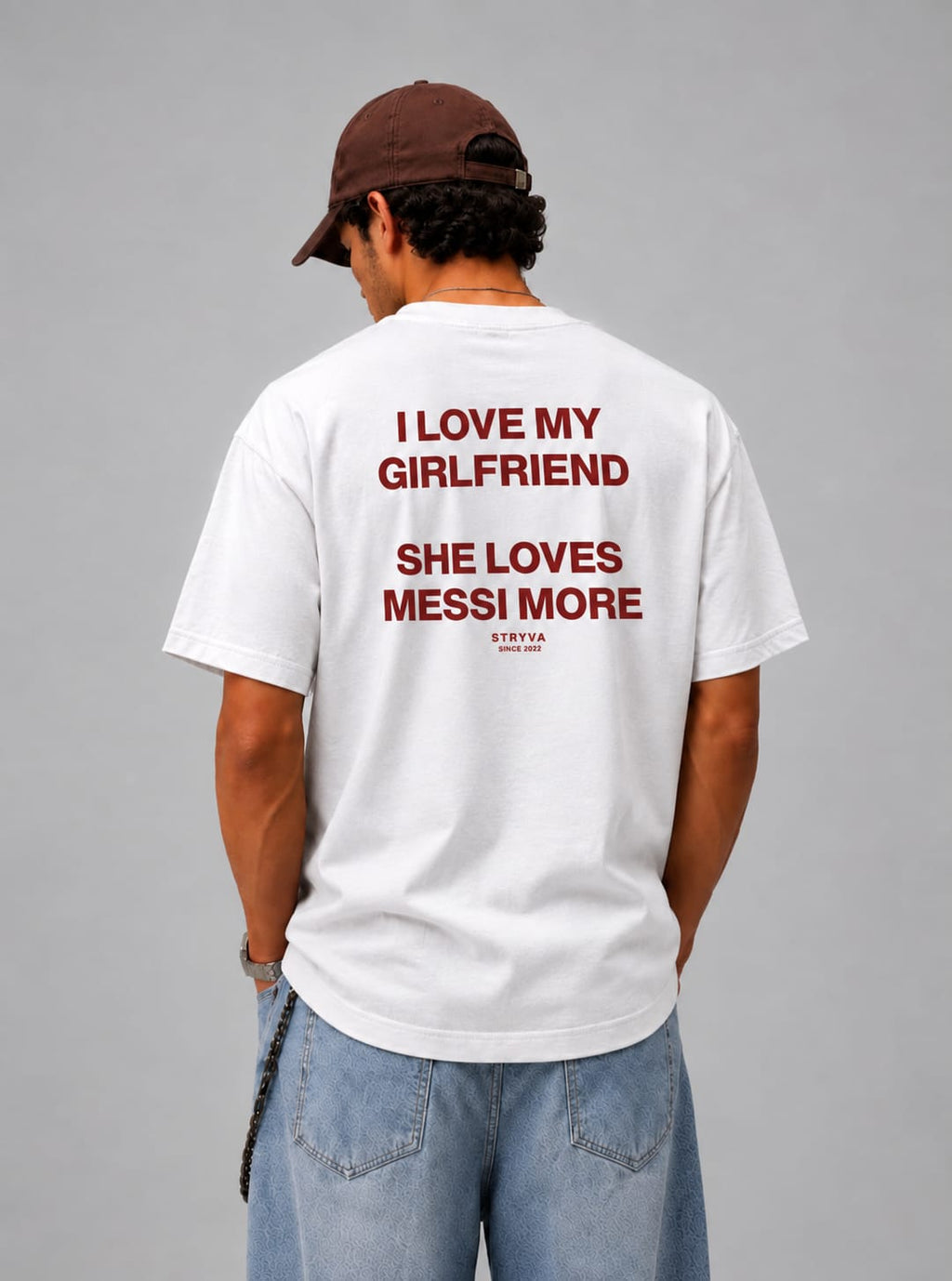 GIRLFRIEND LOVES MESSI TEE