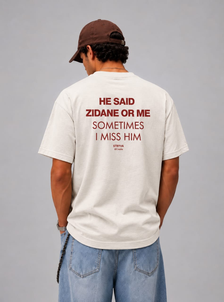 ZIDANE OR HIM TEE