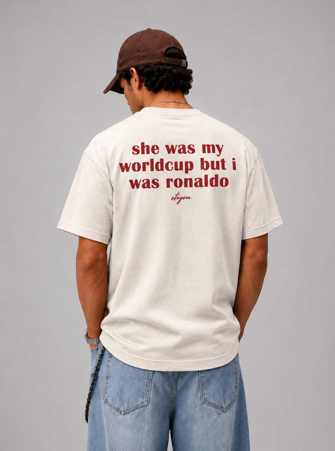 SHE WAS MY WORLDCUP BUT I WAS RONALDO TEE