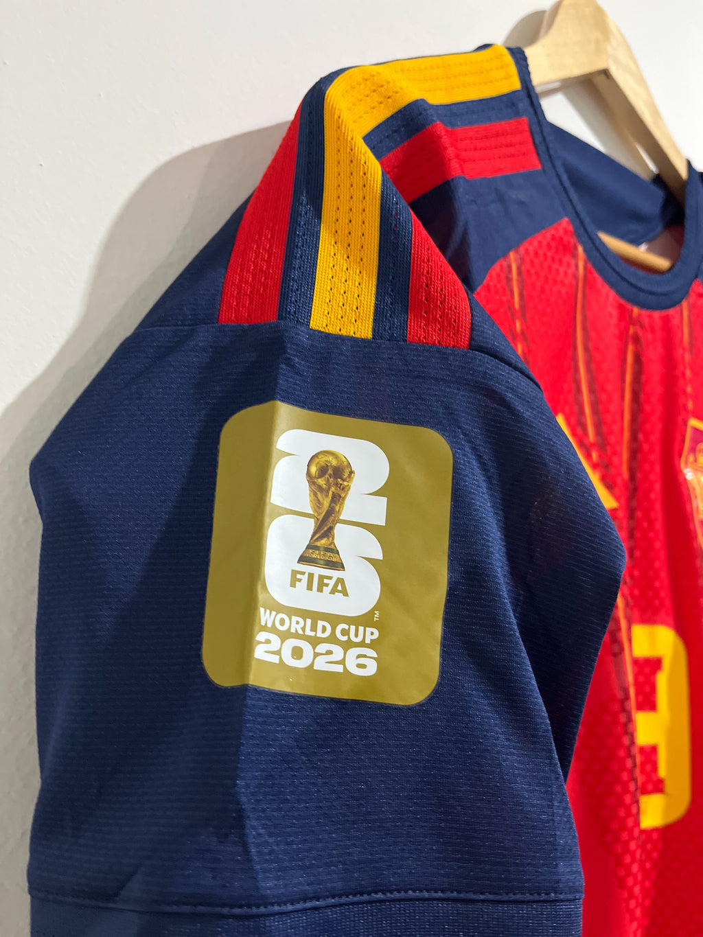 Spain home jersey exclusive edition with 2 star