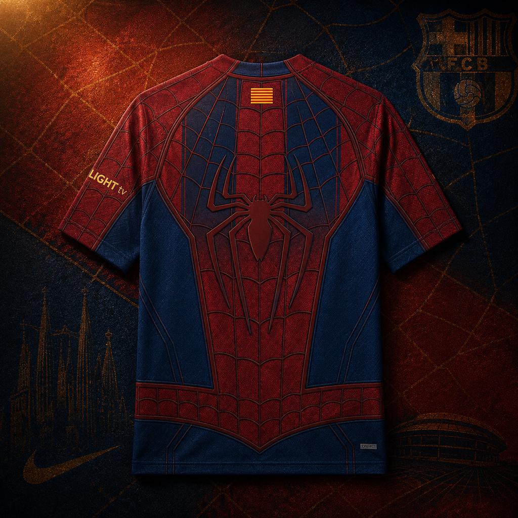 Spider Man x Barcelona - Player Version